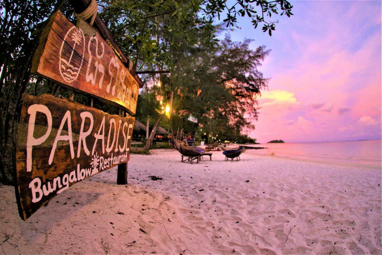 Paradise Bungalows Koh Rong Kaoh Touch Exteriör bild