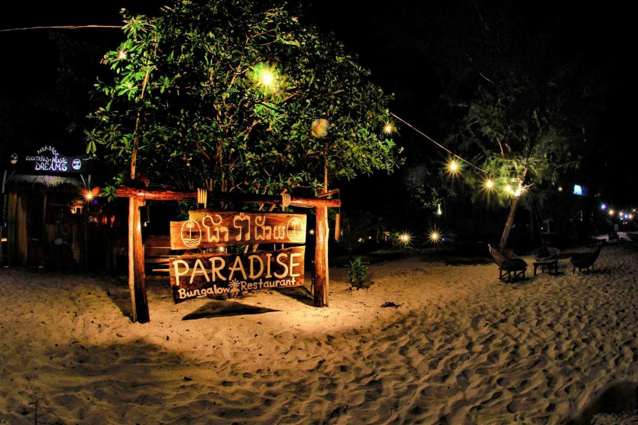 Paradise Bungalows Koh Rong Kaoh Touch Exteriör bild