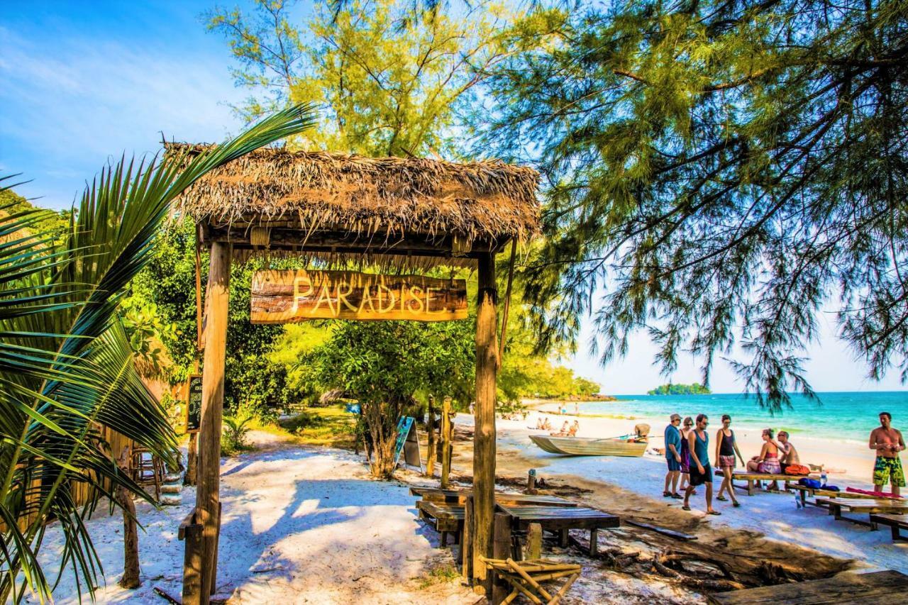 Paradise Bungalows Koh Rong Kaoh Touch Exteriör bild